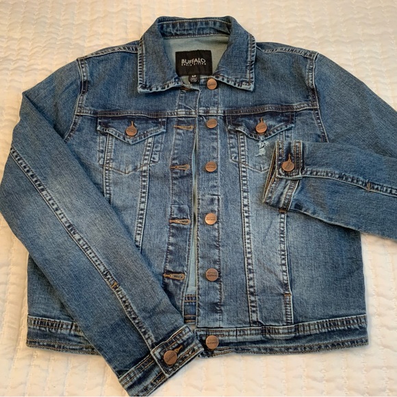 Buffalo David Bitton Jean Denim Jacket Size S - Picture 3 of 6
